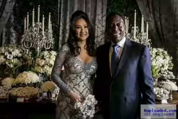 Photos: Brazil Legend Pele Marries For The 3rd Time